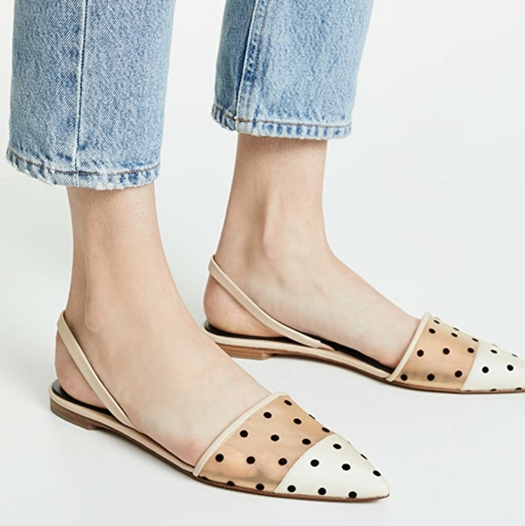 Diane Von Furstenberg Shoes - Diane von Furstenberg Koko 4 Slingback Flats Mesh
